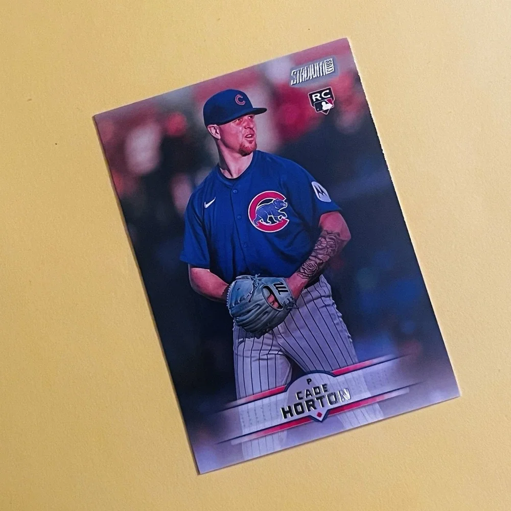 2025 Topps Stadium Club Baseball Cade Horton RC Rookie Card #24‎ Chicago Cubs